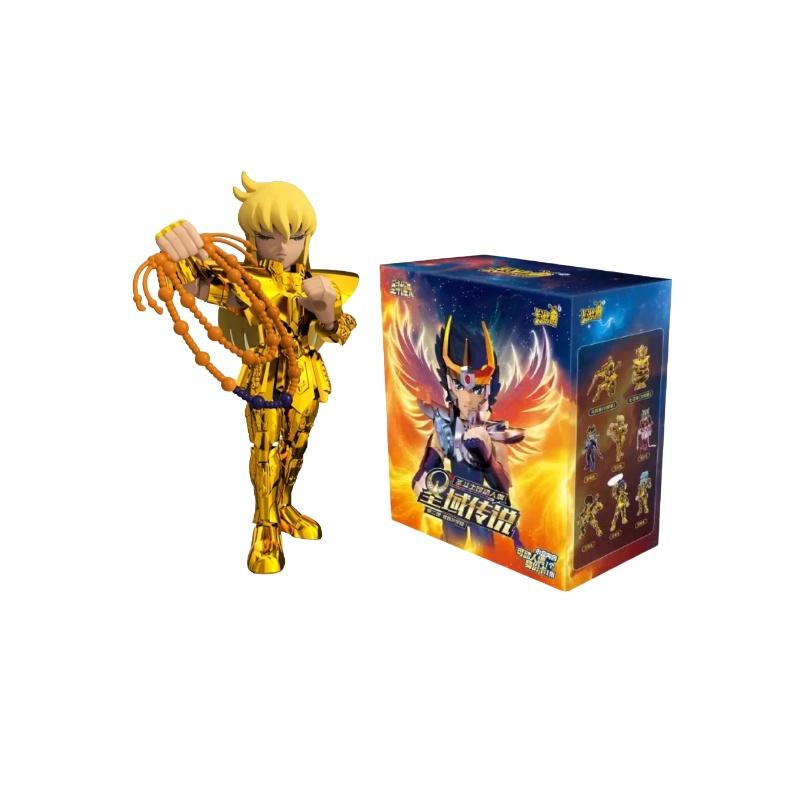 In Stock Card Game Saint Seiya Doll Saint Land Legend Part 2 Assembly Figure Genuine Building Blocks Collection Gift