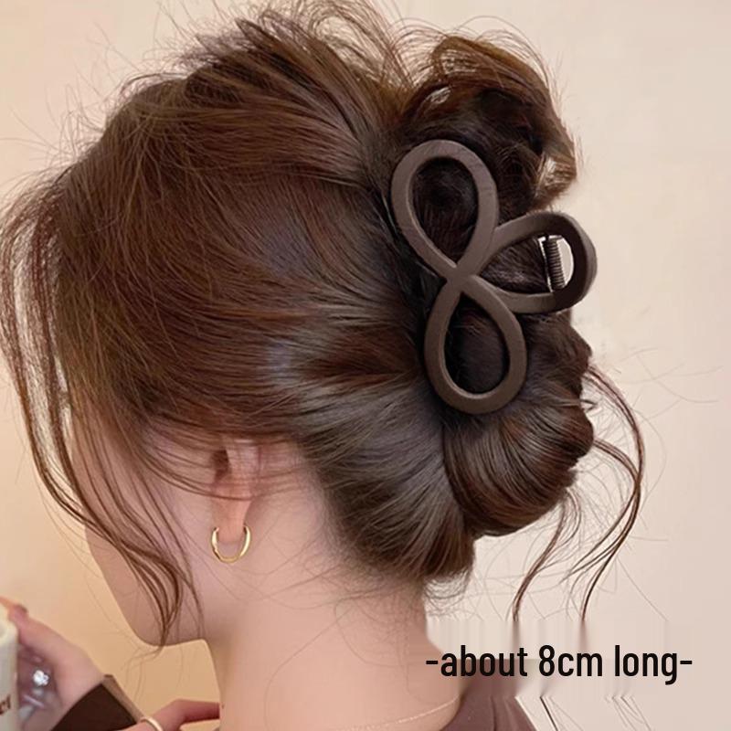 Elegant French Retro Small Shark Hair Clip for Thin Hair