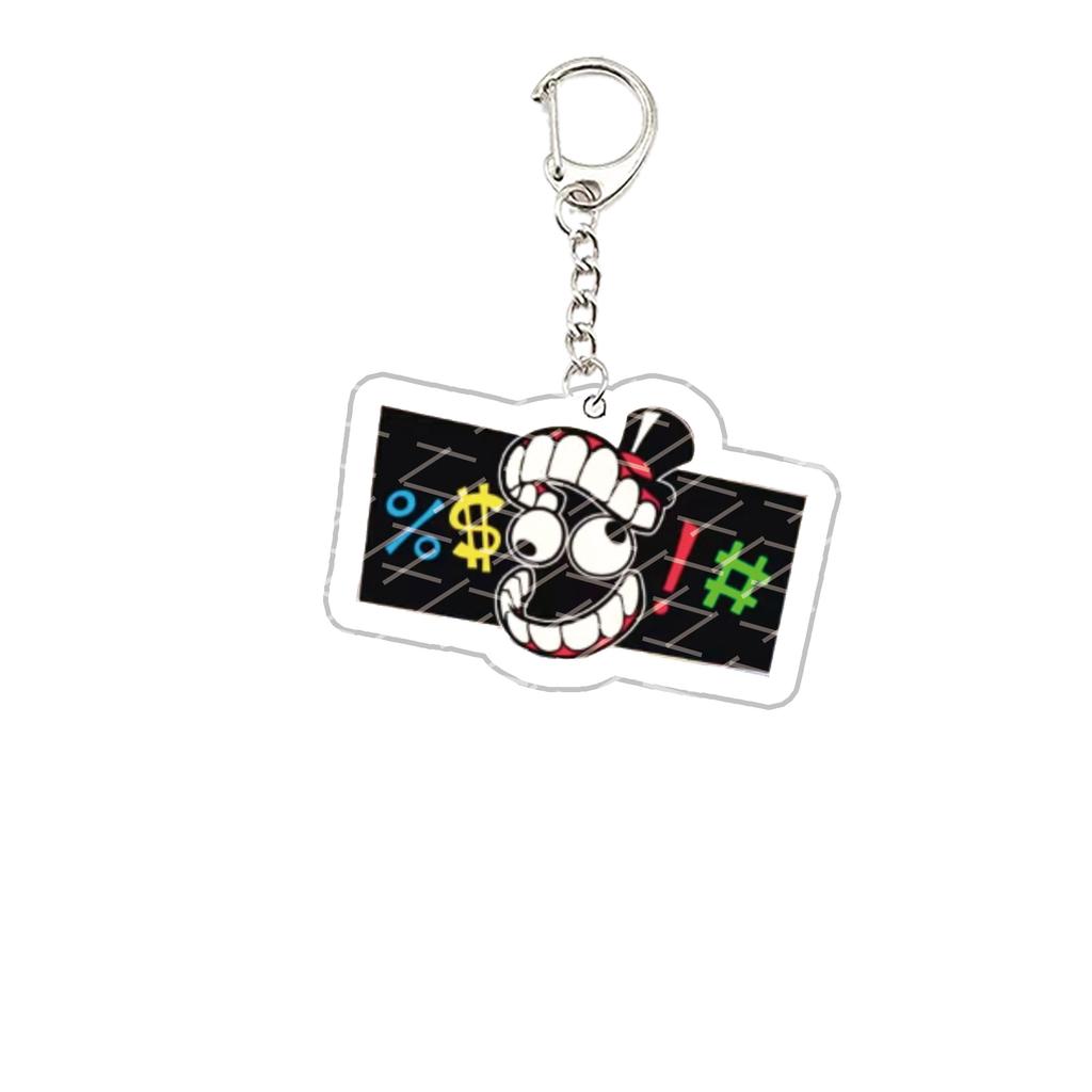 Acryl De Verbazingwekkende Digitale Circus Sleutelhanger Pomni Jax Ragatha Gangle Kinger Sleutelhanger Sleutelketting voor Accessoires Tas Fans Cadeau