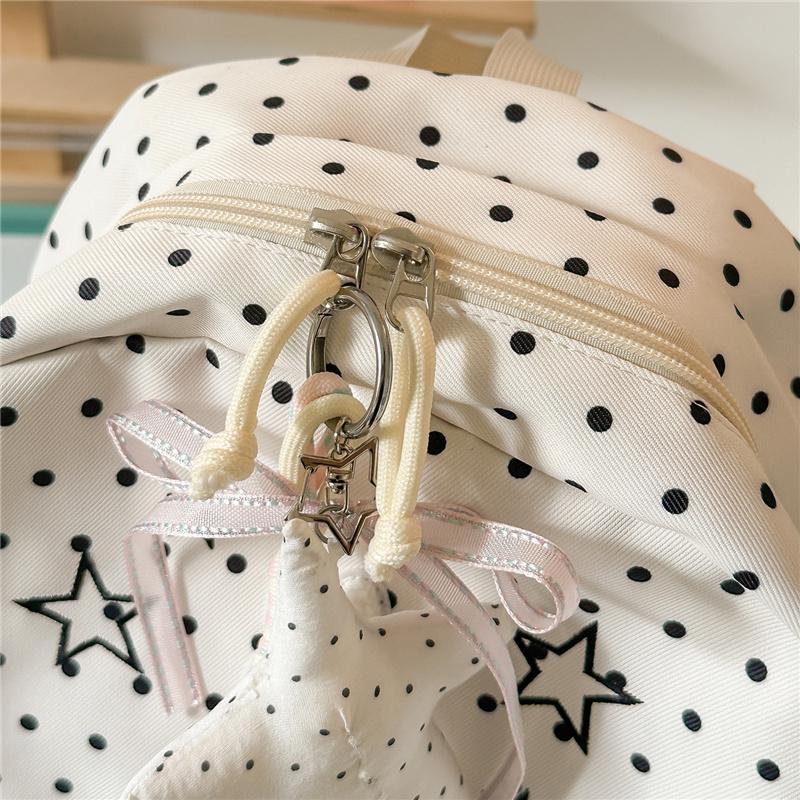 Zaino a Pois e Stelle Zaino da Pendolare Zaino per Studenti Grande Capacità