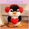 Penguin Plush Toy With Headphones For Kids And Gift Giving