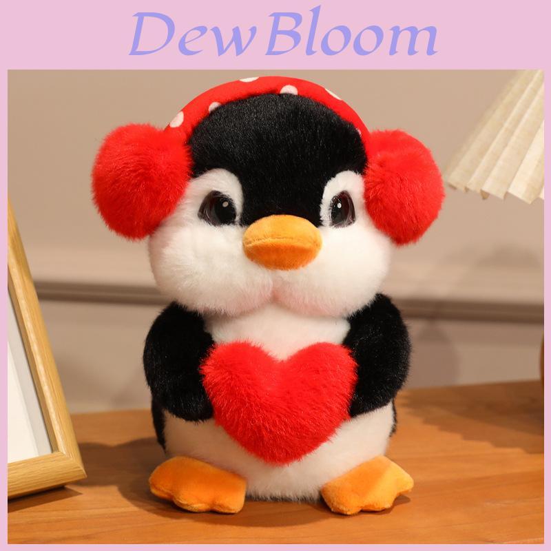 Penguin Plush Toy With Headphones For Kids And Gift Giving