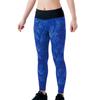 Mizuno Graphic Size M Training Wear Women's Tights, Blue, (32MB0811),