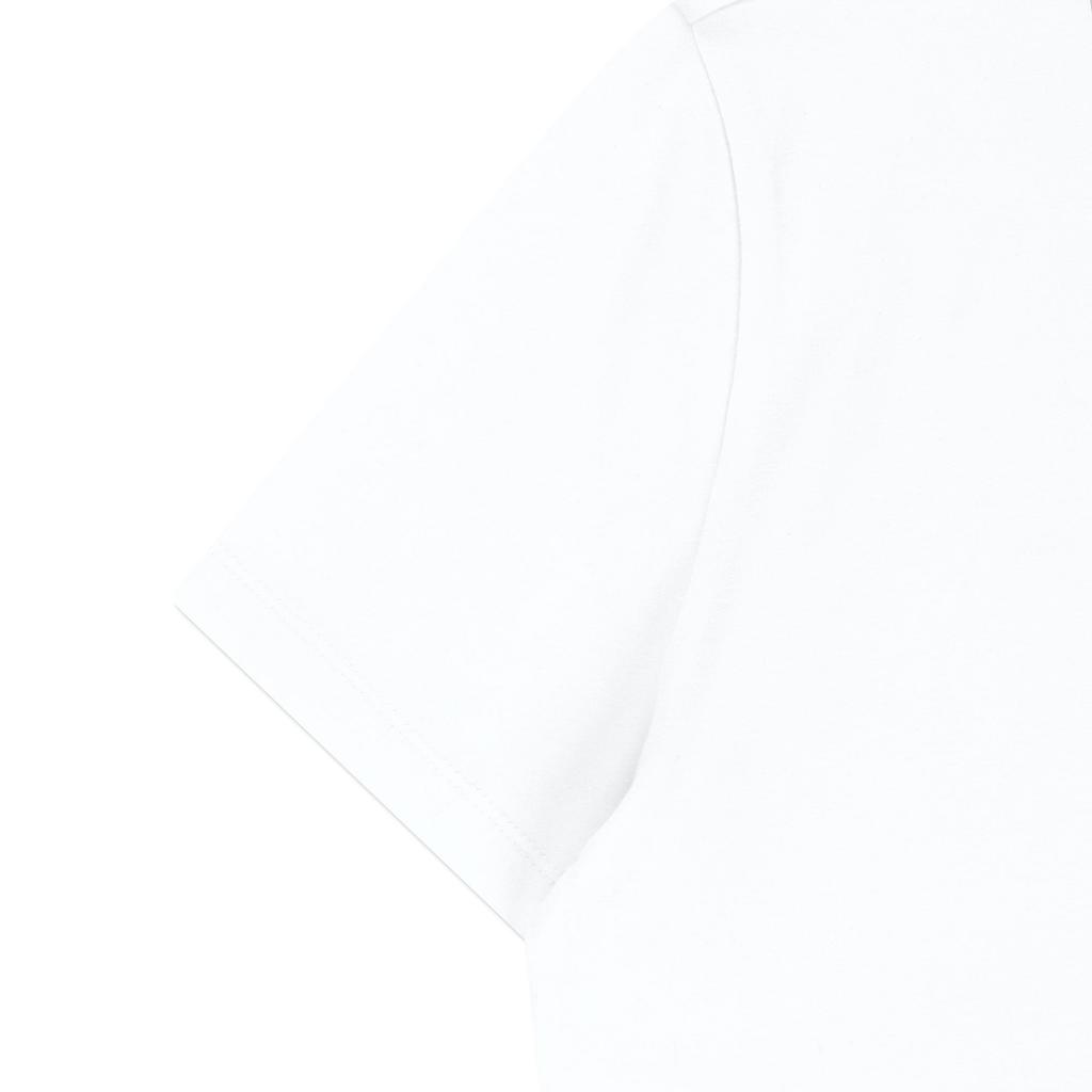 VERUTUM Ivy League Slim Crop T-Shirt White