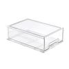 Fresh Keeping Refrigerator Storage Box Stackable Cosmetic Display Case  for Kitchen