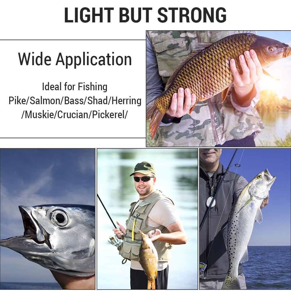 100pcs Fishing Hooks Barbed Fishhook for Saltwater Freshwater High Carbon Steel