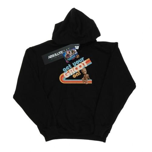 Guardians Of The Galaxy Womens/Ladies Groot Retro Hoodie