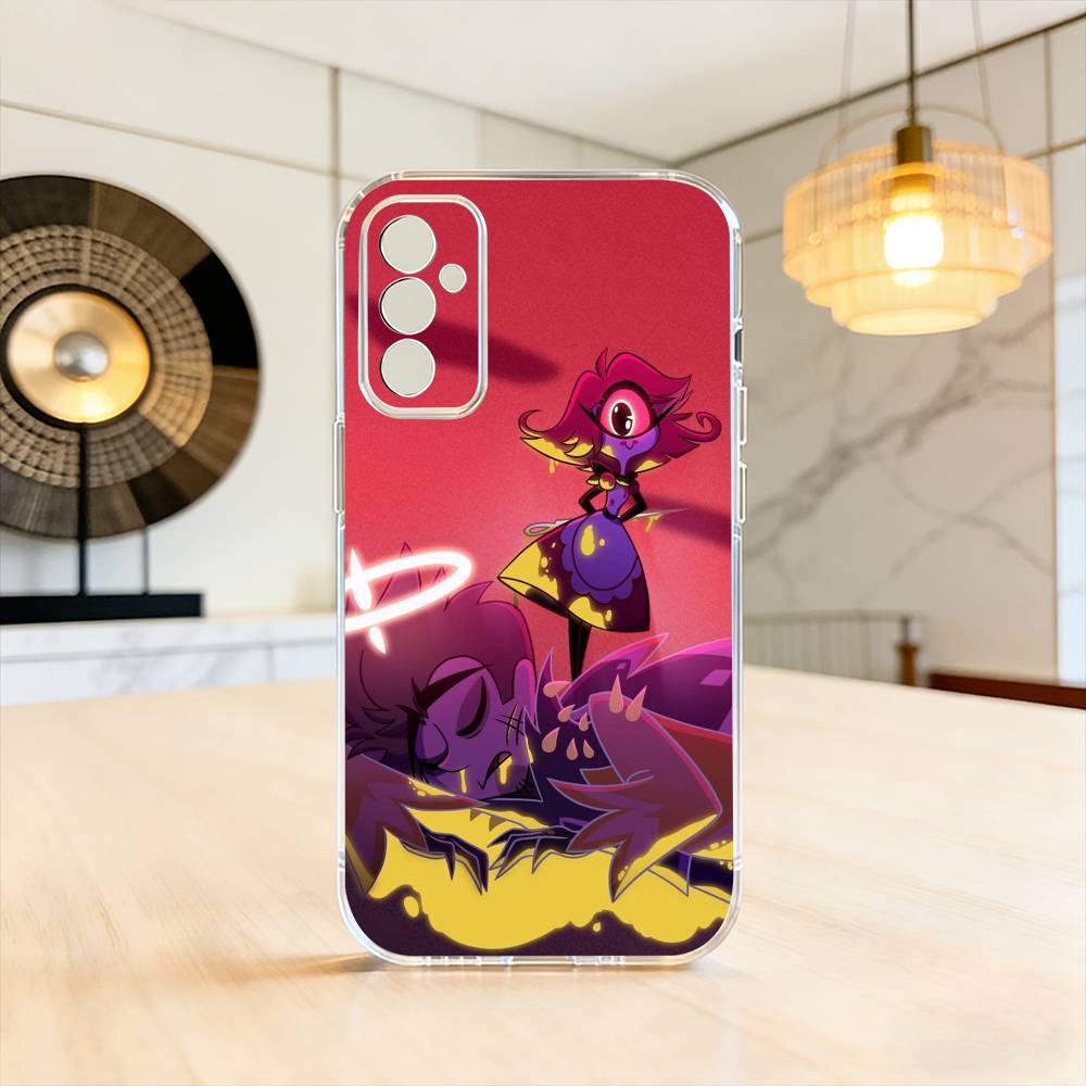 H-Hazbin Hotel N-Niffty Чехол для телефона Прозрачный Силиконовый Мягкий Для SamsungA10,12,20,21S,30,31,40,50,51,52,70,71 Samsung a52 a52S