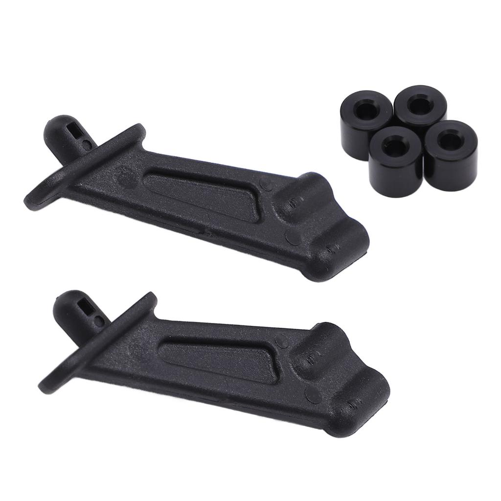 RC Car Rear Wing Bracket Black Plastic High Strength Replacement RC Car Rear Wing Bracket For ZD Racing DBX10 7531 1/10