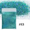 10g mixed color nail art glitter powder holographic laser dust nail Sequins bulk DIY epoxy resin nail art filler