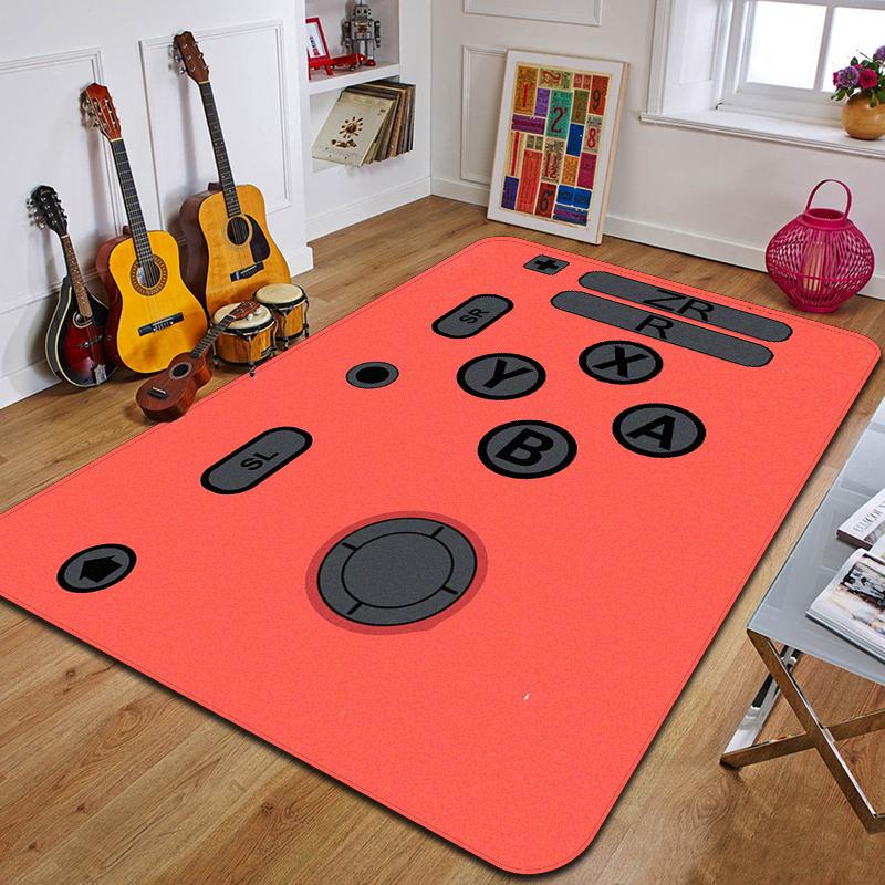 

C-Creative switch game carpet fashion yoga mat bedroom decoration carpet living room bathroom decoration floor mat birthday gift 40x60cm