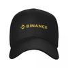 Nouveau Binance Cryptomonnaie Binance Coin Casquette de Baseball Chapeau de Pêche Chapeau Anime Hip Hop Casquettes de Camionneur Pour Unisexe Femmes