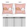 Bubu Dudu Pillow Cover  Comfy Cushion Cover Fashion Pillow Case For Living Room Bed Chair
