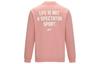 Reebok Sweatshirts Unisex Pink Crew Neck Moderate Regular 23RMF303UGF1