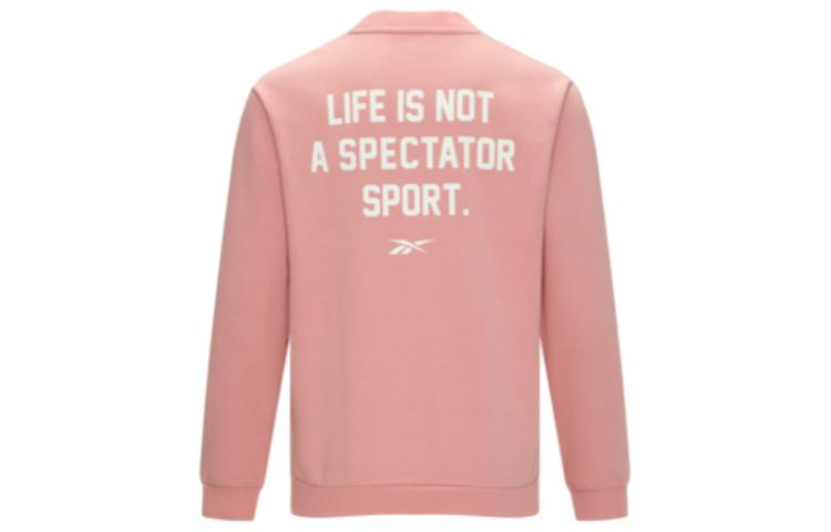 Reebok Sweatshirts Unisex Pink Crew Neck Moderate Regular 23RMF303UGF1