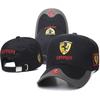 Für Ferrari Team Racing F1 Kappe Mode Gestickte Baseballkappe Verstellbar Lässig Outdoor Sonnenhut Für Ferrari 458 488 599 FF F12