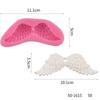Baking Silicone Mold Angel Feather Wings Fondant Mold Chocolate Baking Moulds