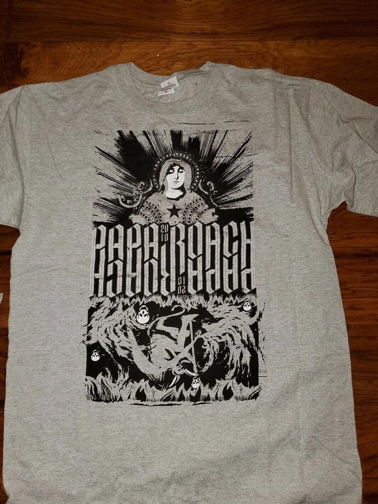 

Papa Roach Gray Concert T Shirt Rock Band 2010 Gift For Fan BL1458 M