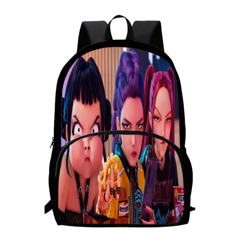 K-Pop Inspired Demon Hunter Themed Large Capacity Backpack School Travel Unisex Oxford Fabric Daypack
