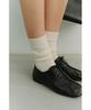 Deonseuteu Classic Logo Socks_Udss6E102_Ivory
