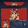 Large Size Anime One Piece Luffy Cloud Smoke Anime Extended Gaming Mouse Pad Large Desk Mat