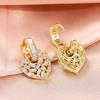 Light Luxury Love Earrings For Women, Elegant Temperament For Women, Essential Jewelry