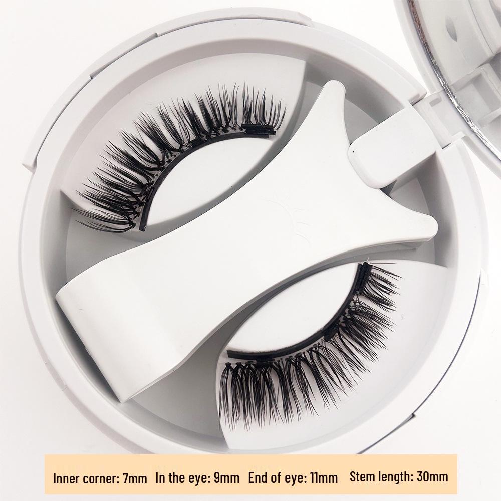 Little Devil Cross-Border Magnetic False Eyelashes - One-Piece Set