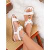 Women's Summer New Fashion Sandals Comfortable Beach Beach Flat Versatile Sandals