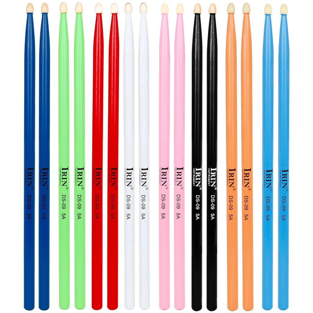 5A Drumsticks Ahorn Drumsticks Mehrfarbige Drumsticks Professionelle Percussion Musikinstrument Zubehör Teile