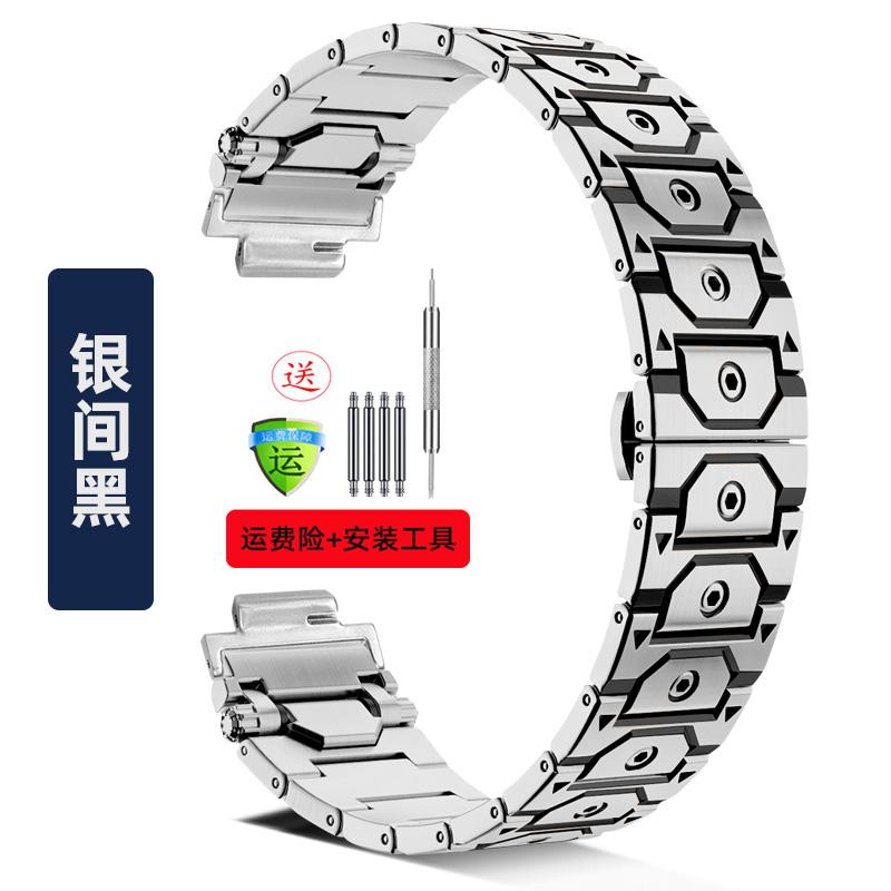 

Для Casio Металевий Восьмикутний GM-2100 Браслет Сталевий Ремінець GA-2100/GA-B2100/2110 Нержавіюча Сталь Ремінець для Годинника Аксесуари Чоловічий Чорний 2100mm срібний