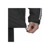 Adidas Puffy Sleeve Stripe Side Warm-Up Hooded Down Jacket Men Outerwear Black IT8732