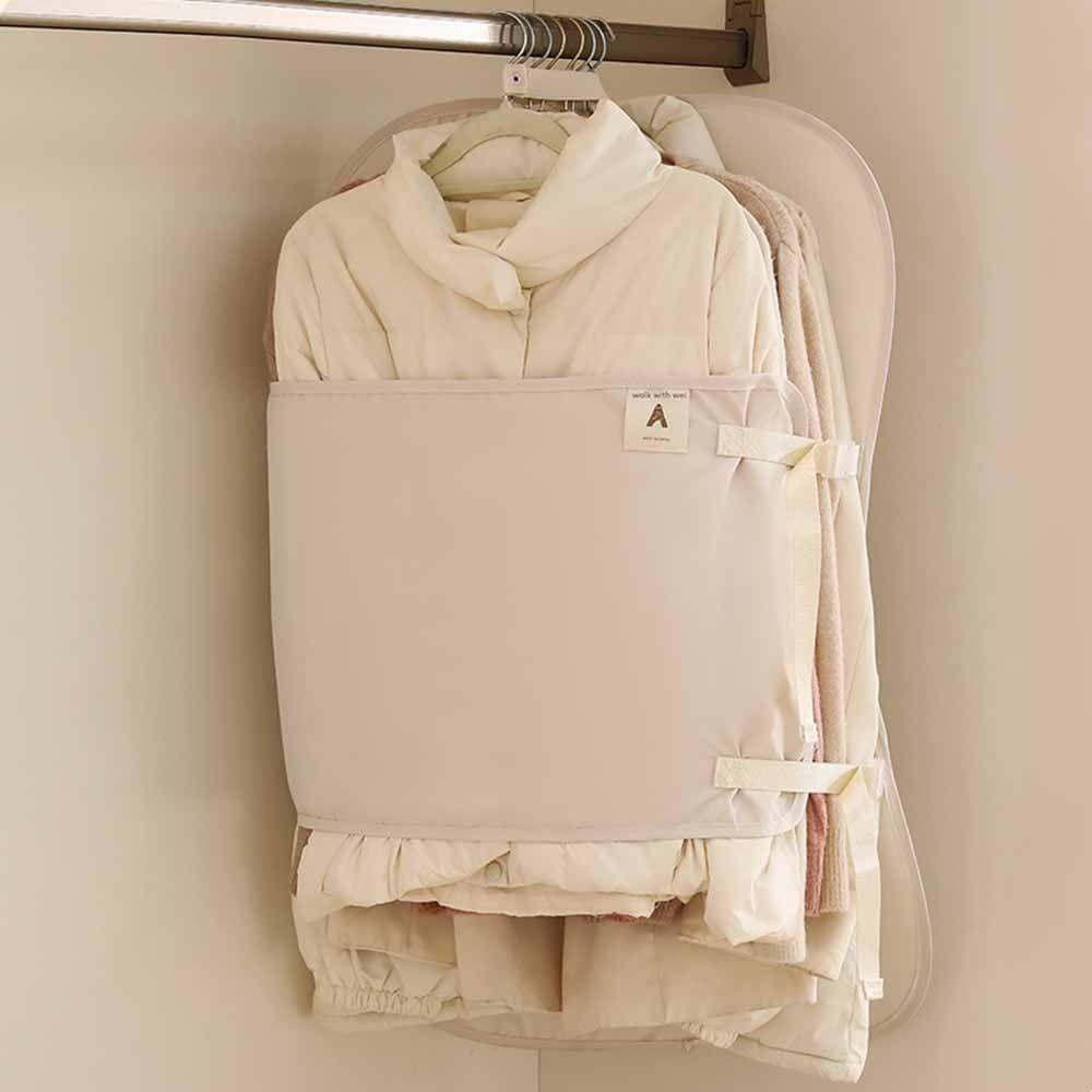 Compressed Wardrobe Storage Board Dustproof Foldable Clothes Dust Cover Dust Cover Large Capacity Clothing Compression Board