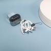 Silicone Anti-lost Earhook with Lanyard Built-in Steel Wire Ear Hook Durable Anti-fall for Samsung Galaxy Buds 3/3 Pro