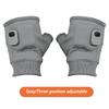Unisex USB Electric Heating Winter 3 Levels Temperature Thermal Heating Hand Warmers Gloves Half Finger Touchscreen for Outdoor