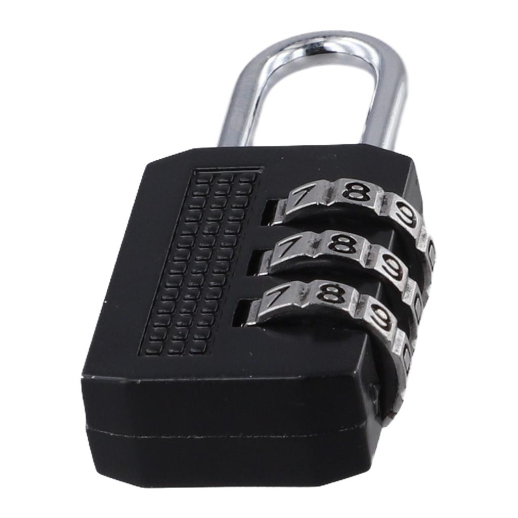 Lock Cabinet Locker Combination Lock Convenience 3 Digit Combination Padlock Gym Lock Password Lock Security Lock