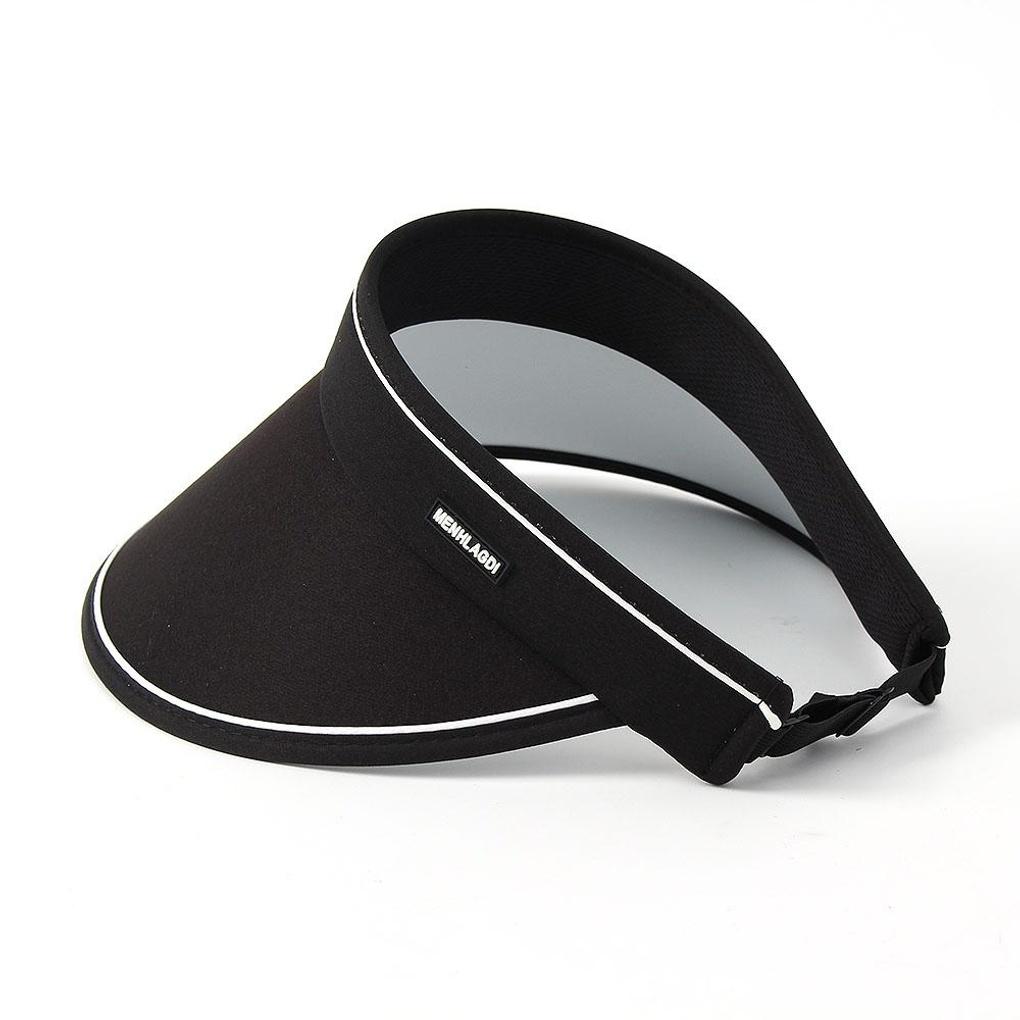 Roller Sun Cap (Black) Sun Shade Summer Hat