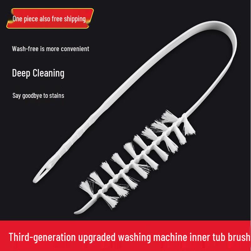 Long-Handle Drum Washing Machine Brush - Inner Drum and Gap Cleaner 