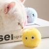 Chirping Cat Ball Toy Interactive Catnip Ball Toy with Birds Frog Crickets Sound Touch Activated Kitten Exercise Toy for Indoor Cats