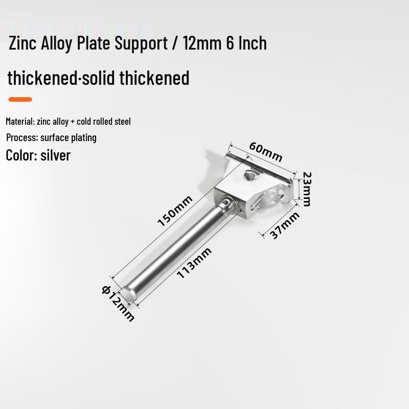 Adjustable Zinc Alloy Invisible Bookshelf Support Bracket
