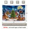 Winter Cartoon Christmas Decoration Background Winter Photography Backdrop Decorations For Photo Studio Photo Booth Christams Party