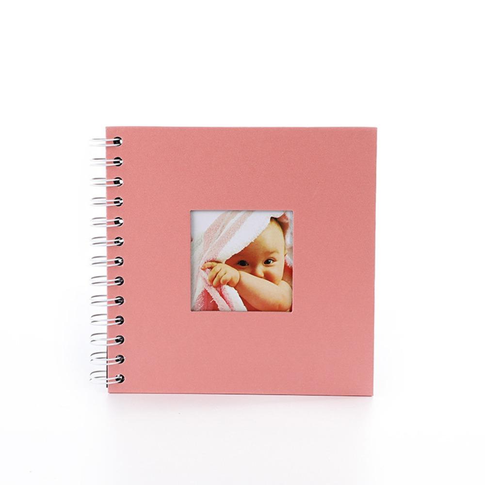 6 Inch Scrapbook Photo Album 20 Internal Pages Cover Window Design Memory Book Paper Travel Album For Lover Wedding