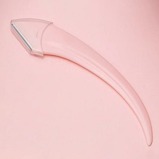 Eyebrow Trimmer Scissors with Comb Stainless Steel Non-Slip Precision Eyebrow Razor Men Women Brow Hair Removal Grooming Tool