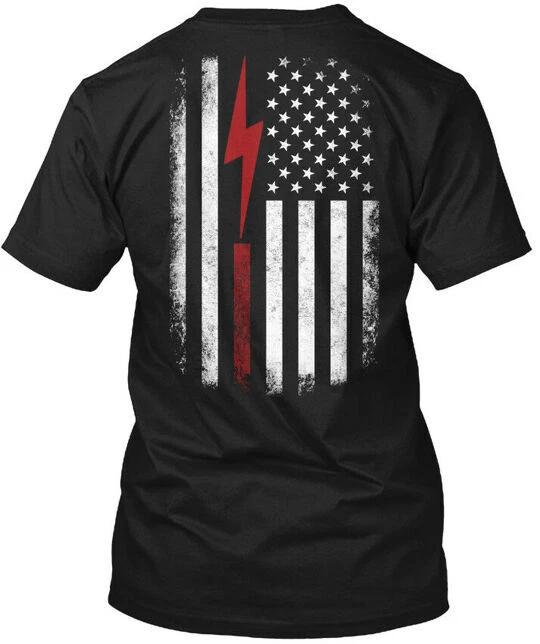 Lineman - T-Shirt Made In the USA Size S To 5XL