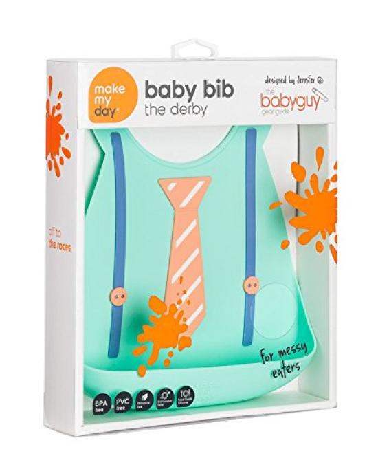 Make My Day Silicone Bib Japanese Silicone Soft Ages 6 Months 3 Bib Oil-Resistant [Official Product] Dishwasher-Safe, 100% Bib, - Years, BB120, Kids'