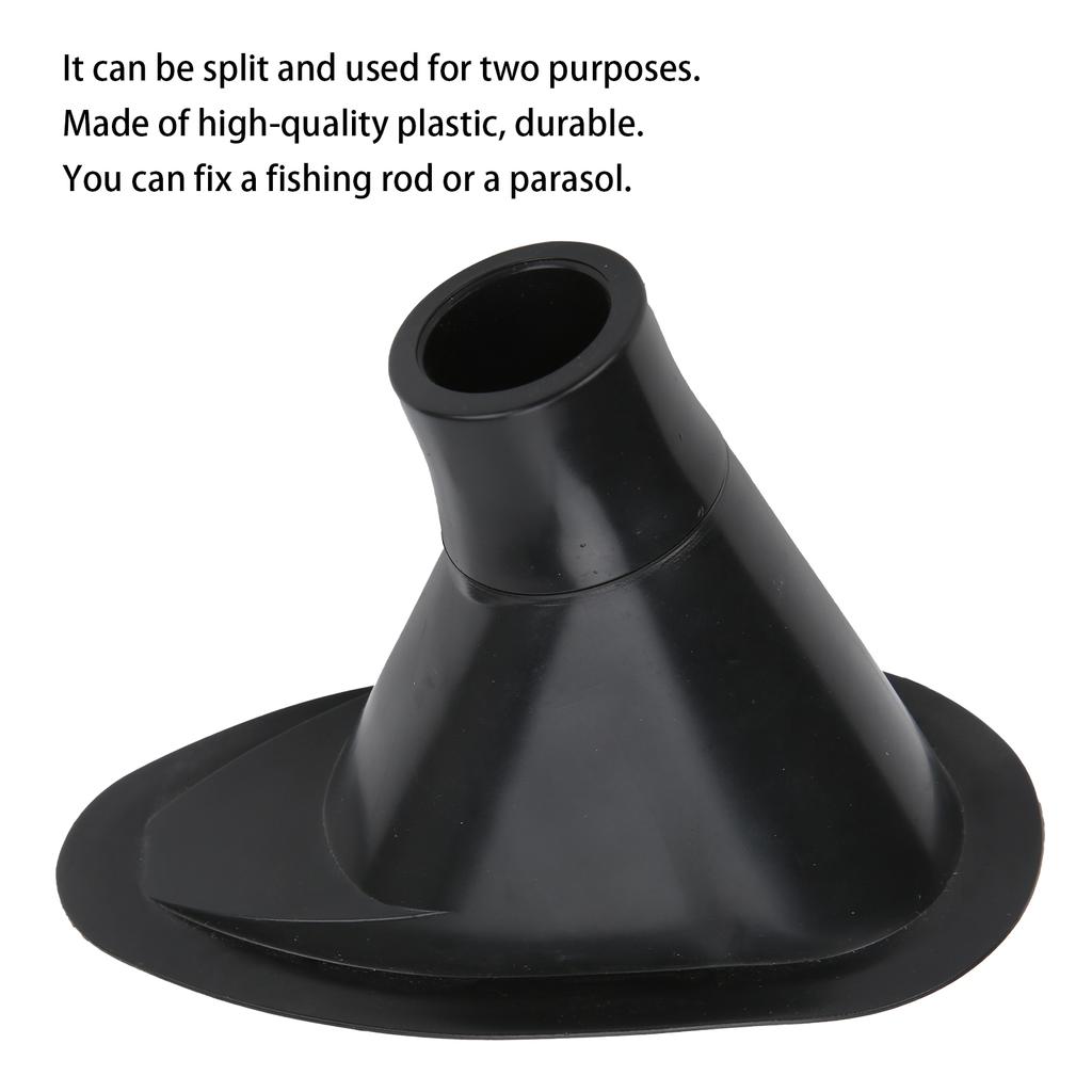 Fishing Rod Holder Device Pole Fixer Pole Supporter Plastic Fishing Base Mount Accessory