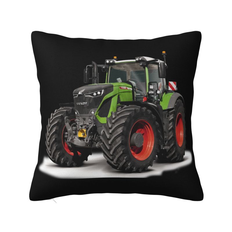 

Наволочка для трактора Домашняя декоративная Каваий Подушка для стула Квадратная наволочка 30x30cm 12x12in