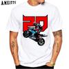 Fabio Quartararo 20 GP Renn-T-Shirt Neu Unisex Kurzarm Junge Abenteuer Sport Freizeit Weißes Oberteil Motorradfahrer T-Shirts