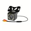 HD CCD Car Rear View Camera with 12 LED Night Vision - Wide Angle Reverse Backup Camera for Parking, Front & Rear Universal