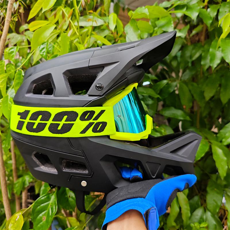 Motorradbrille mit Fahrermaske für Outdoor-Sportarten, UV-Schutz