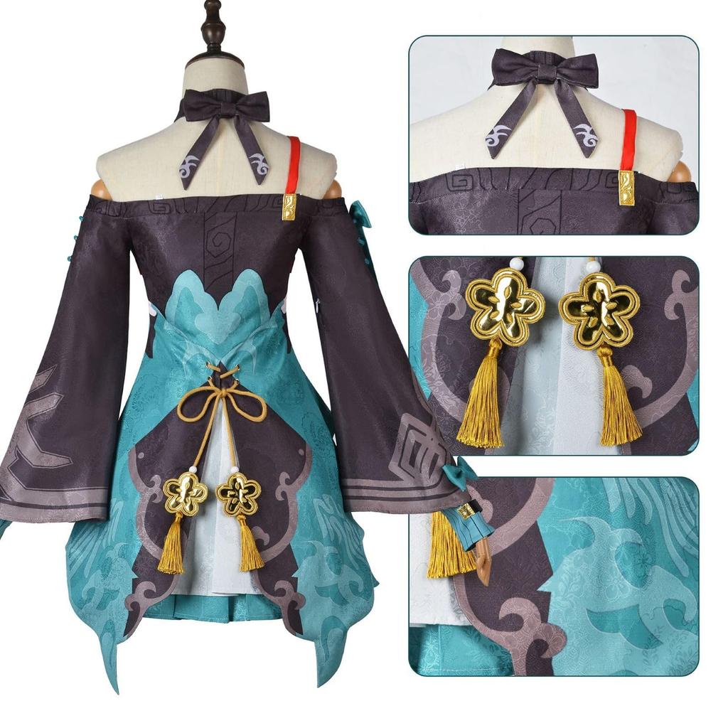 [Milky Time] Hokai Star Rail Cosplay Halloween Costume (Blue Sparrow)